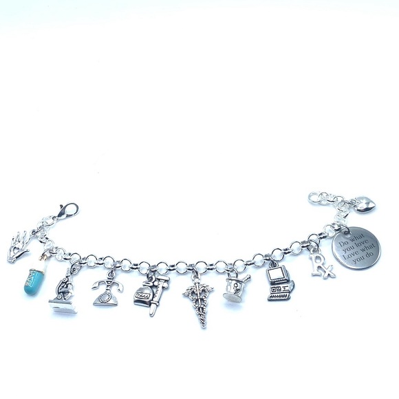 Pharmacist Charm Bracelet - Picture 3 of 7
